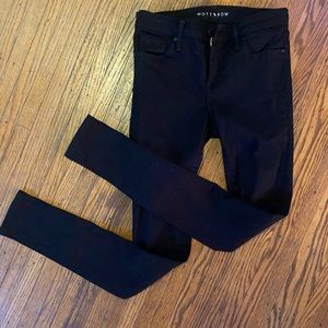 Mott & Bow Mid-Rise Skinny black jeans